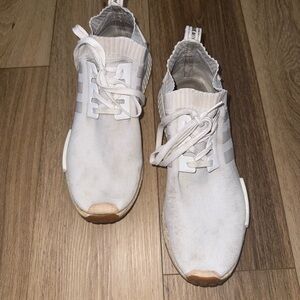 Adidas white NMD boost